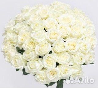 Букет из 101 белой розы