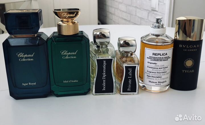 Распив Chopard, jovoy, bvlgary