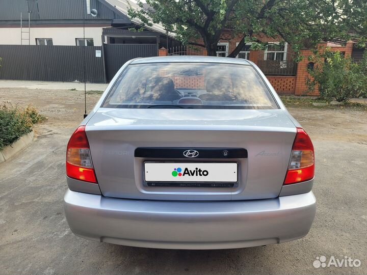 Hyundai Accent 1.5 МТ, 2007, 181 300 км