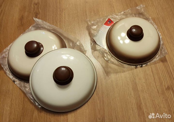 Крышки для эмалированных кастрюль MET ROT 3 шт