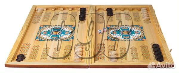 Нарды, шашки Гонки на колесницах (большие) (38216)