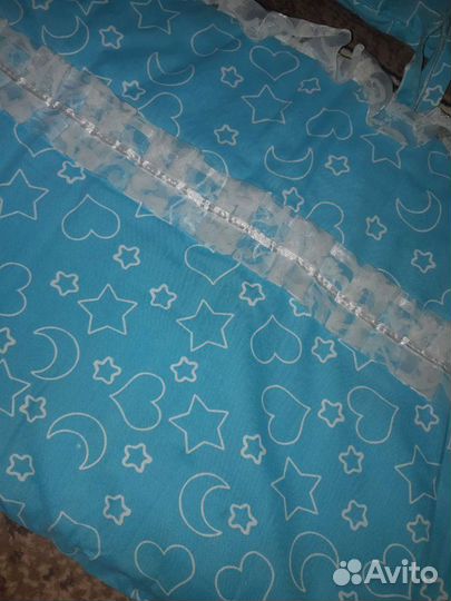 Бортики в кроватку