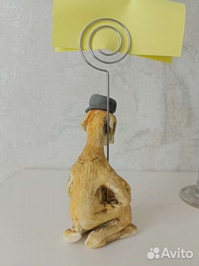 Фигурка-визитница