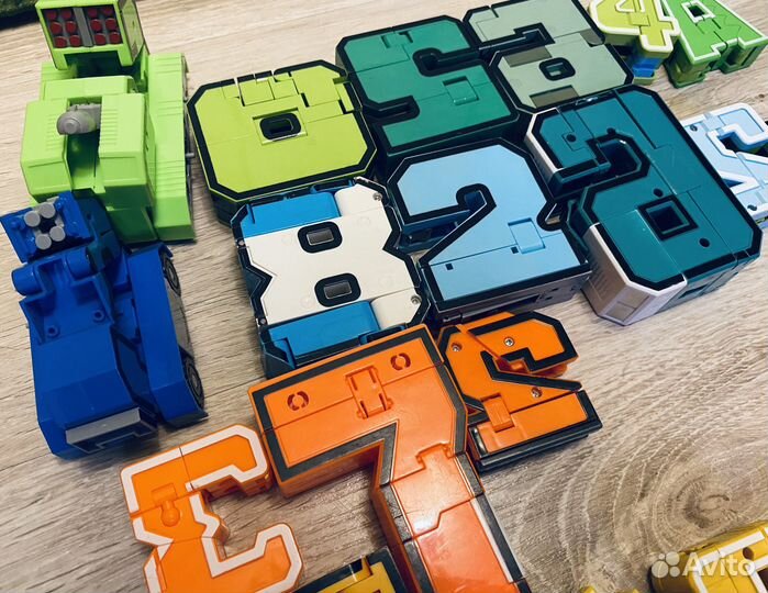 Цифры трансформеры