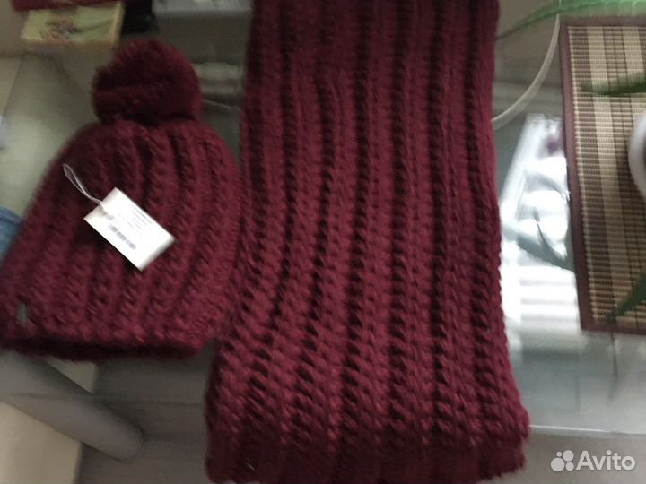 Зимняя шапка и снуд