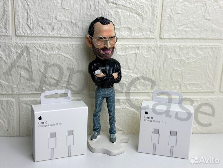 Кабель Apple USB-C плетенный Charge Cable 1м