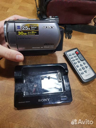Видеокамера sony handycam dsr-sr62