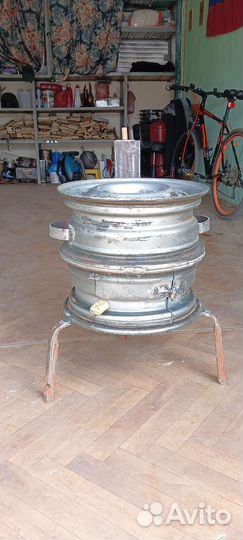 Печка под казан