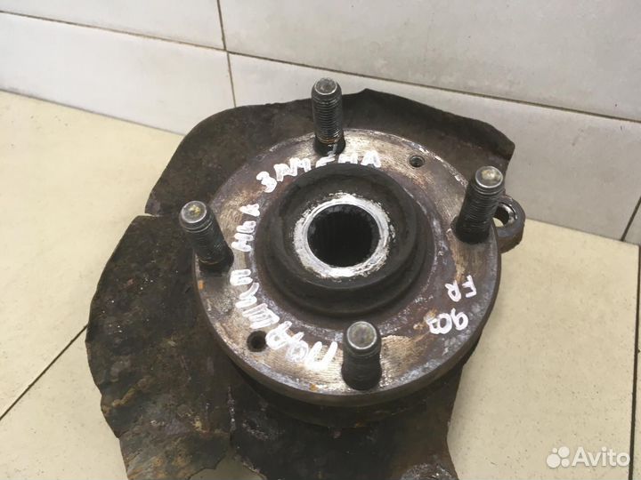 Кулак поворотный передний правый Accent II (+тагаз