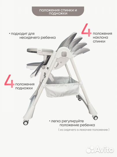 Стульчик для кормления новый