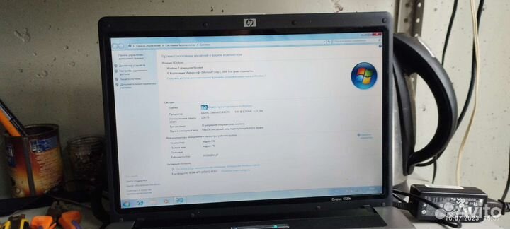 Ноутбук hp Compaq 6720s бу