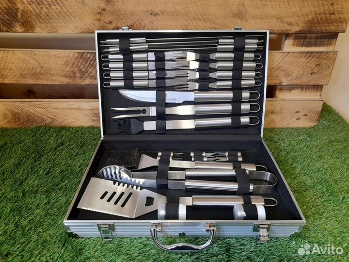 Набор для барбекю в кейсе