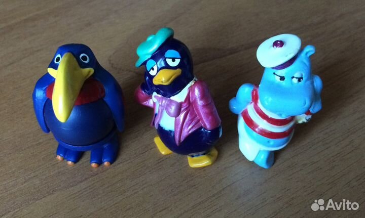 Киндер Пингвины Львята Бегемотики Лягушки Разные