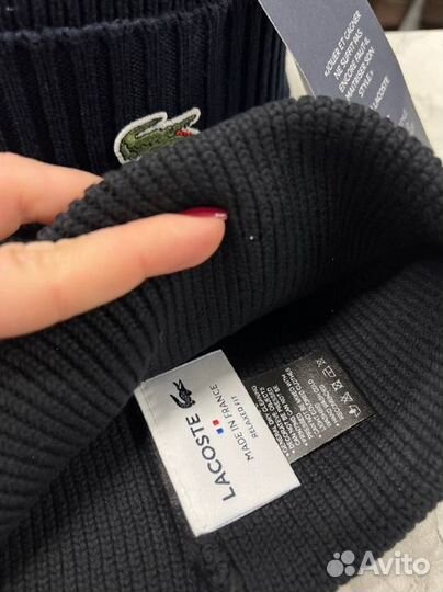 Мужская шапка Lacoste