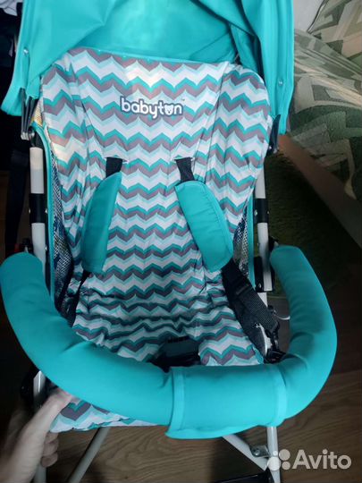 Коляска прогулочная Babyton Light Blue