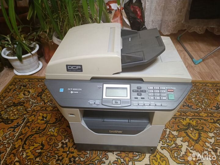 Лазерное мфу Ч/Б Brother DCP-8085DN