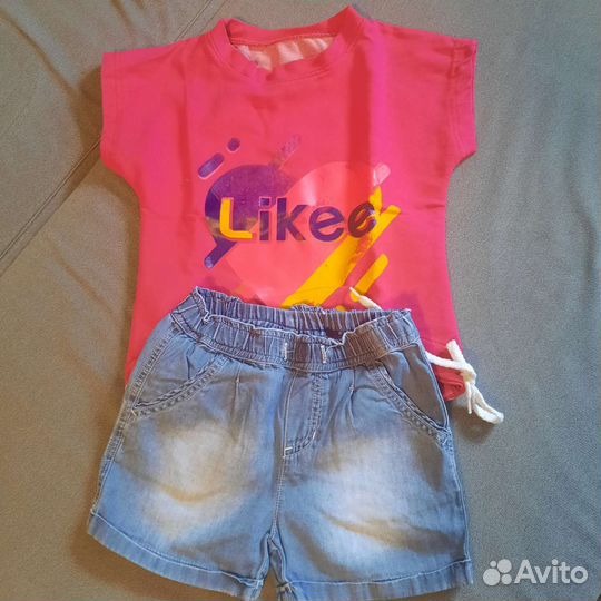 Вещи пакетом на девочку