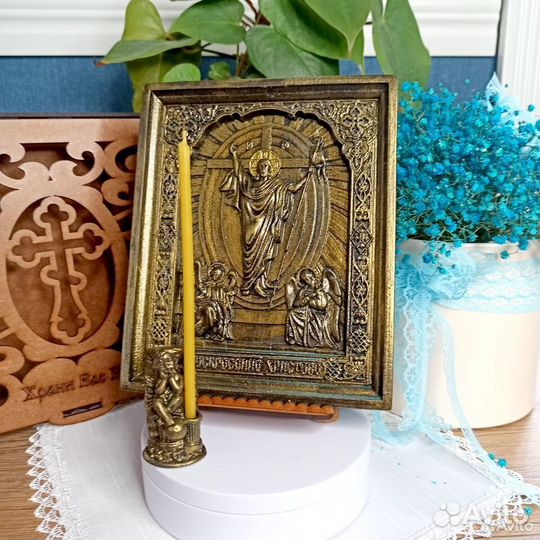 Икона Воскресение Христово подарочный комплект