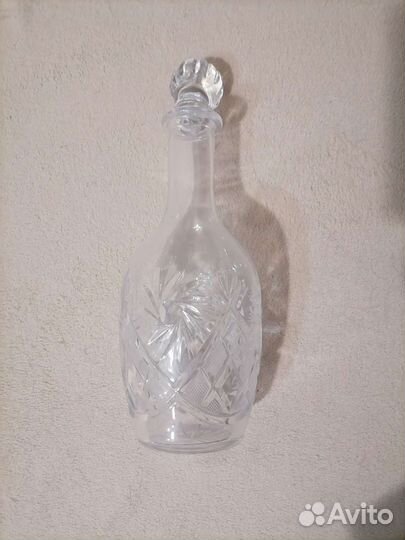 Графин хрустальный большой