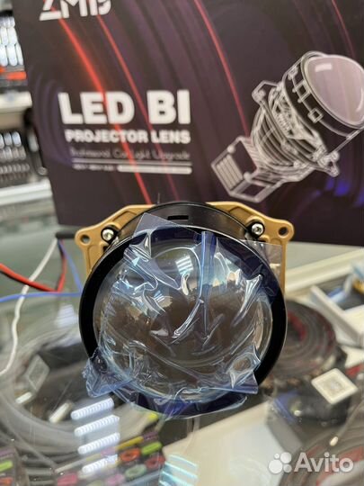 Bi-led линзы 3дюйма 12v