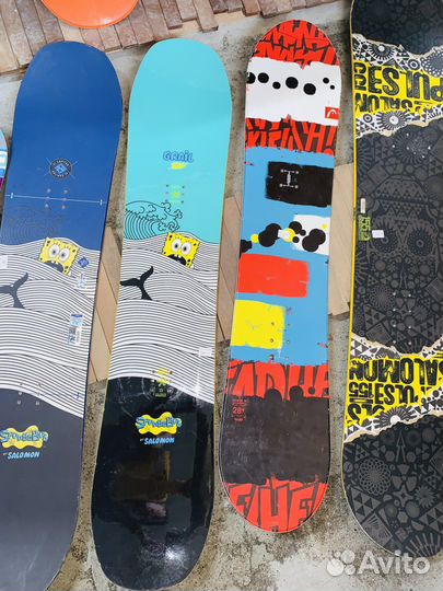 Сноуборд фирмы Head и Salomon