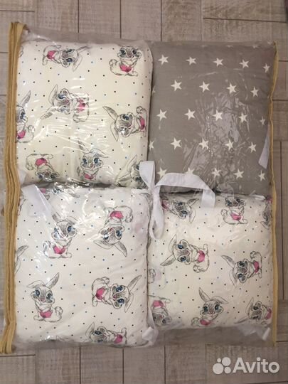 Бортики в кроватку