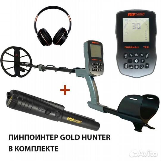 Подводный металлоискатель Gold Hunter T90 11