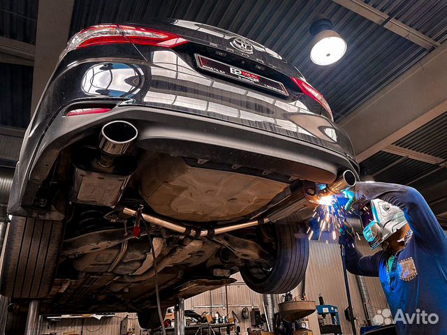 Ремонт (тюнинг, раздвоение) выхлопной системы в Москве | Услуги | Авито