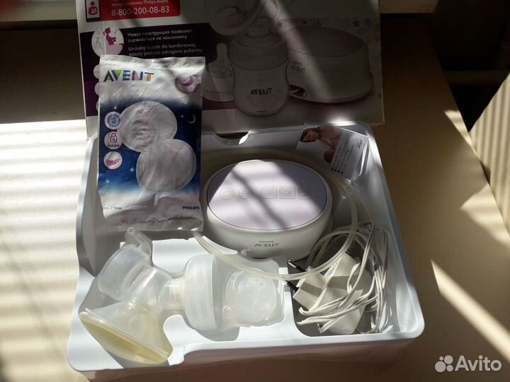 Молокоотсос avent электрический