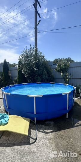 Каркасный бассейн intex 305х76