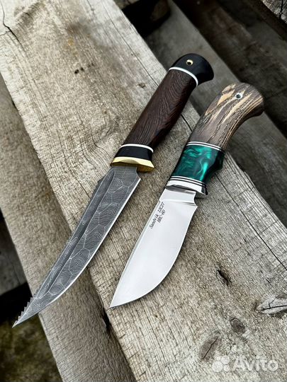 Рабочий нож из разных сталей