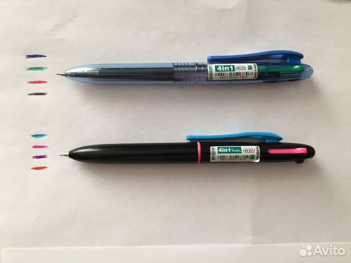 Шариковая ручка 4-в-1