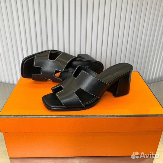 Шлепанцы Hermes Helia