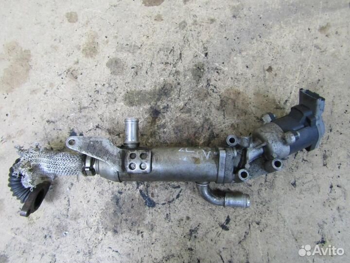 Клапан егр/EGR с теплообменником левый jaguar S-t