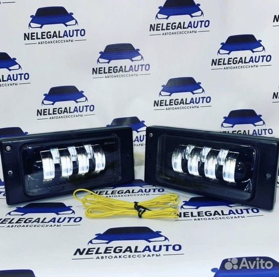 LED птф Sal-Man 70W Ближний/дальний Ваз 2110 2114