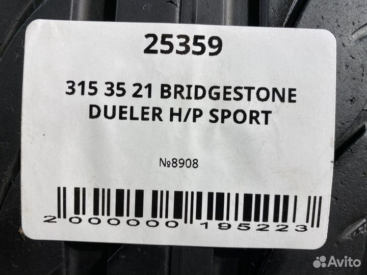 Bridgestone Dueler H/P Sport 315/35 R21 112Y