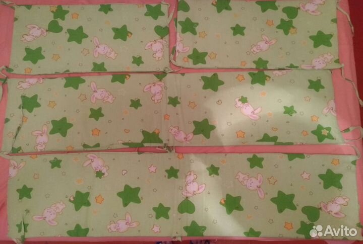 Бортики в детскую кроватку