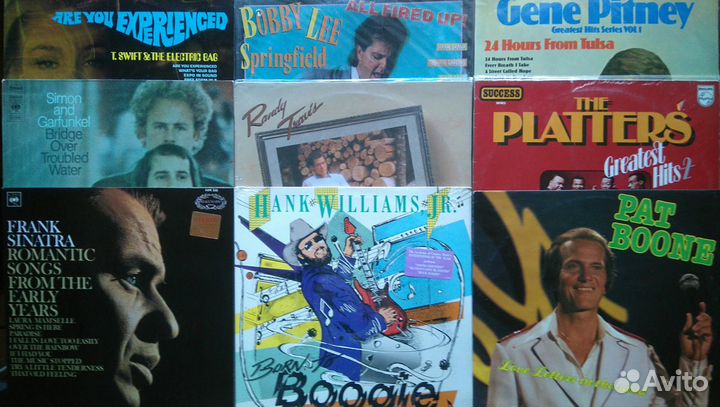 Sinatra, Platters,Orbison,Simon & Garfunkel