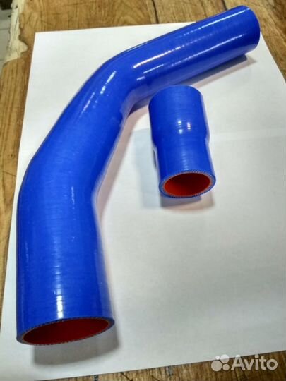 Патрубок силиконовый интеркуллера Ford transit 155