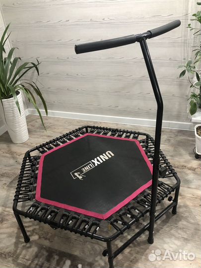 Батут для фитнеса с ручкой