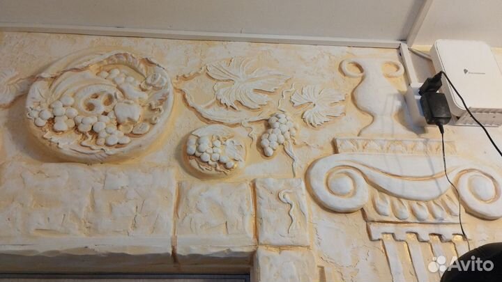 Художник барельеф роспись стен картины фрески