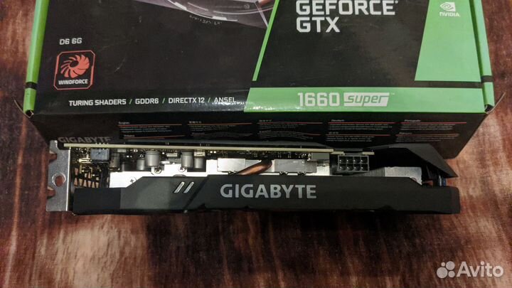 Видеокарта gtx 1660 super 6gb