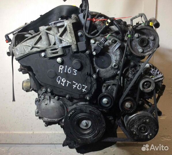 Двигатель Renault Laguna G9t707 2.2 дизель 2005