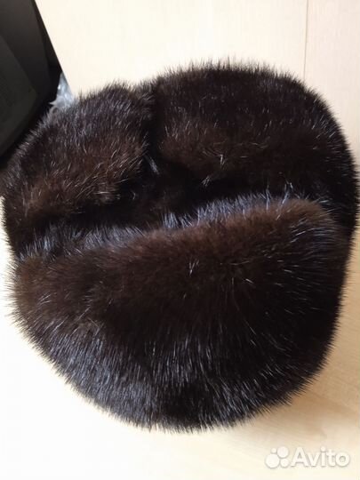 Норковая шапка мужская