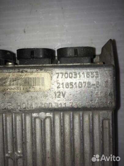 Эбу Renault Master 2.5D 99-2003г