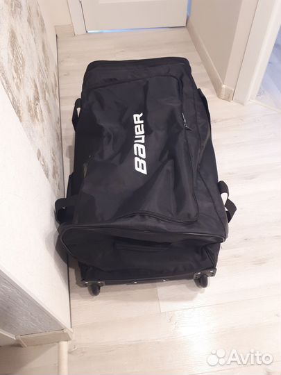 Баул хоккейный 36 чёрный 1680 ден