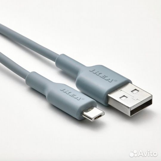 IKEA sittbrunn кабель USB-A–USB-micro, 1 м, голубо