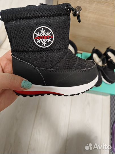 Сапоги дутики детские 22