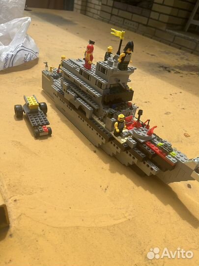 Lego пиратский корабль
