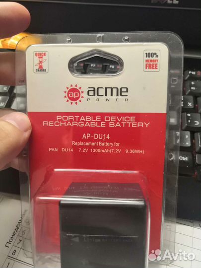 Аккумулятор Acmepower DU14 7.2В